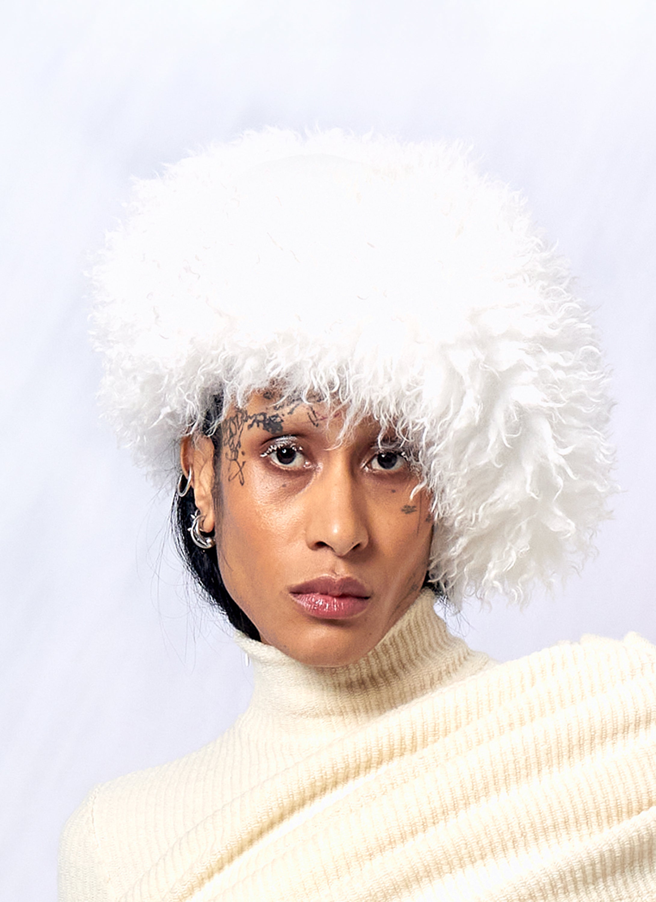 PARISIAN FAUX FUR BERRET