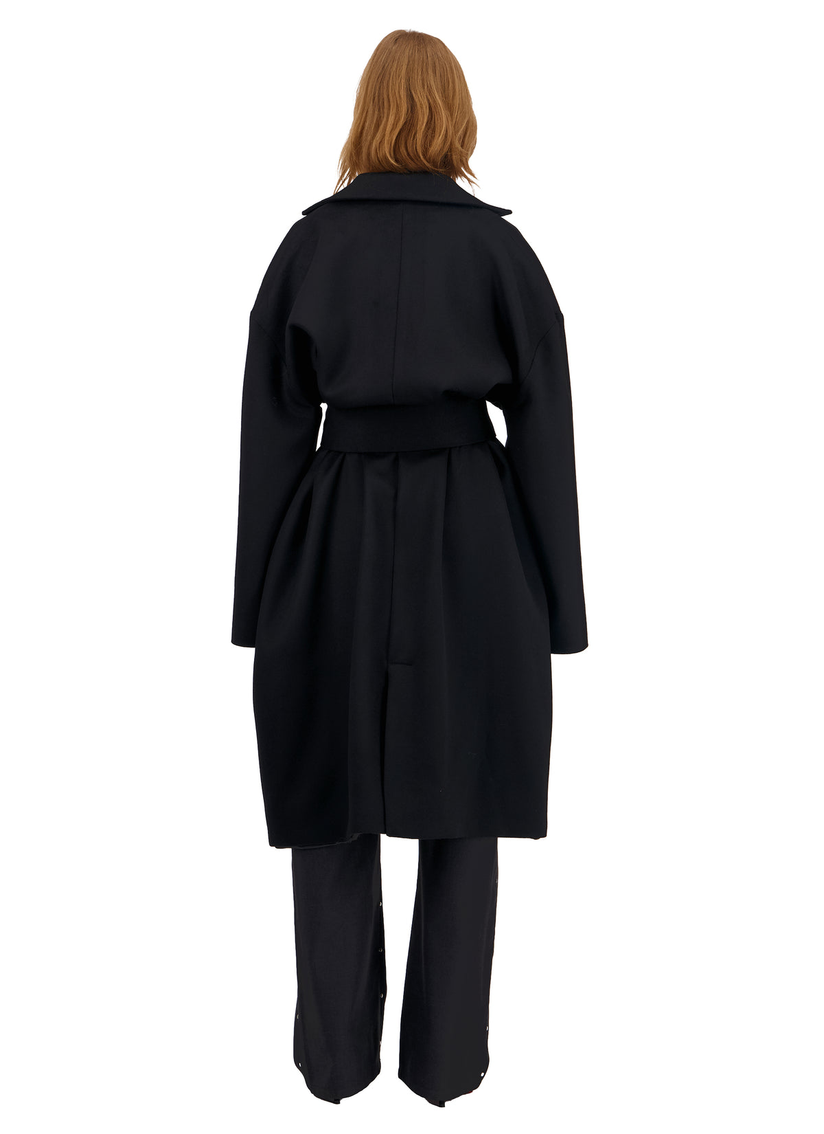 OVERSIZED POCKET BELTED COAT