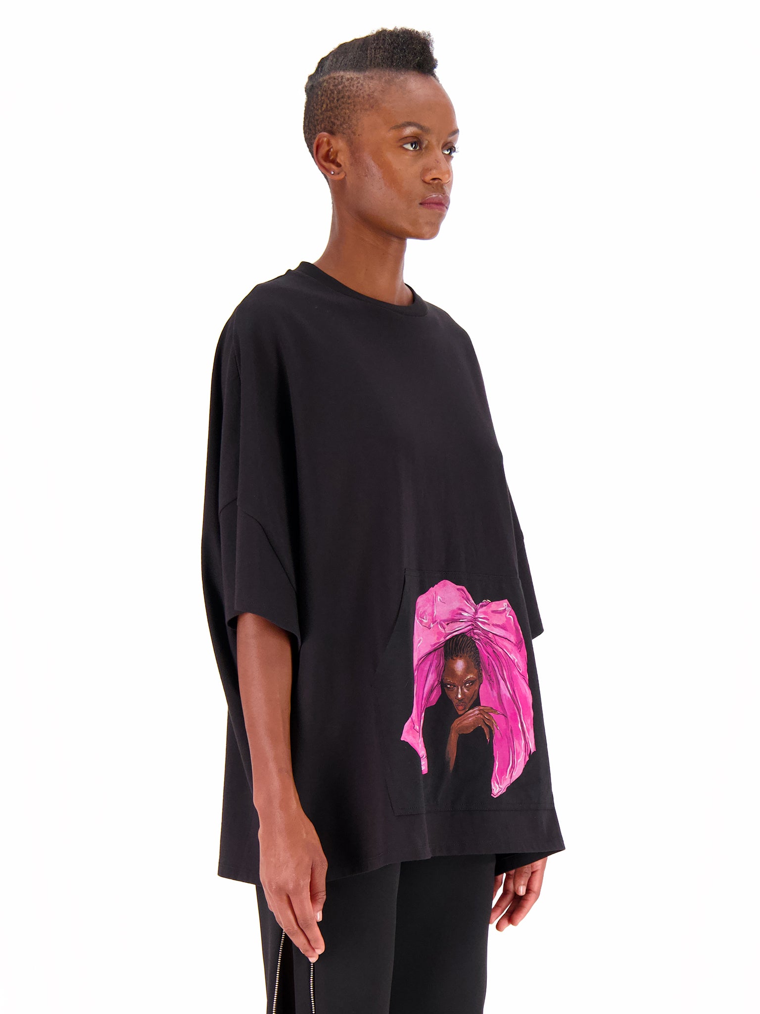 PRINTED OVERSIZE TEE-SHIRT