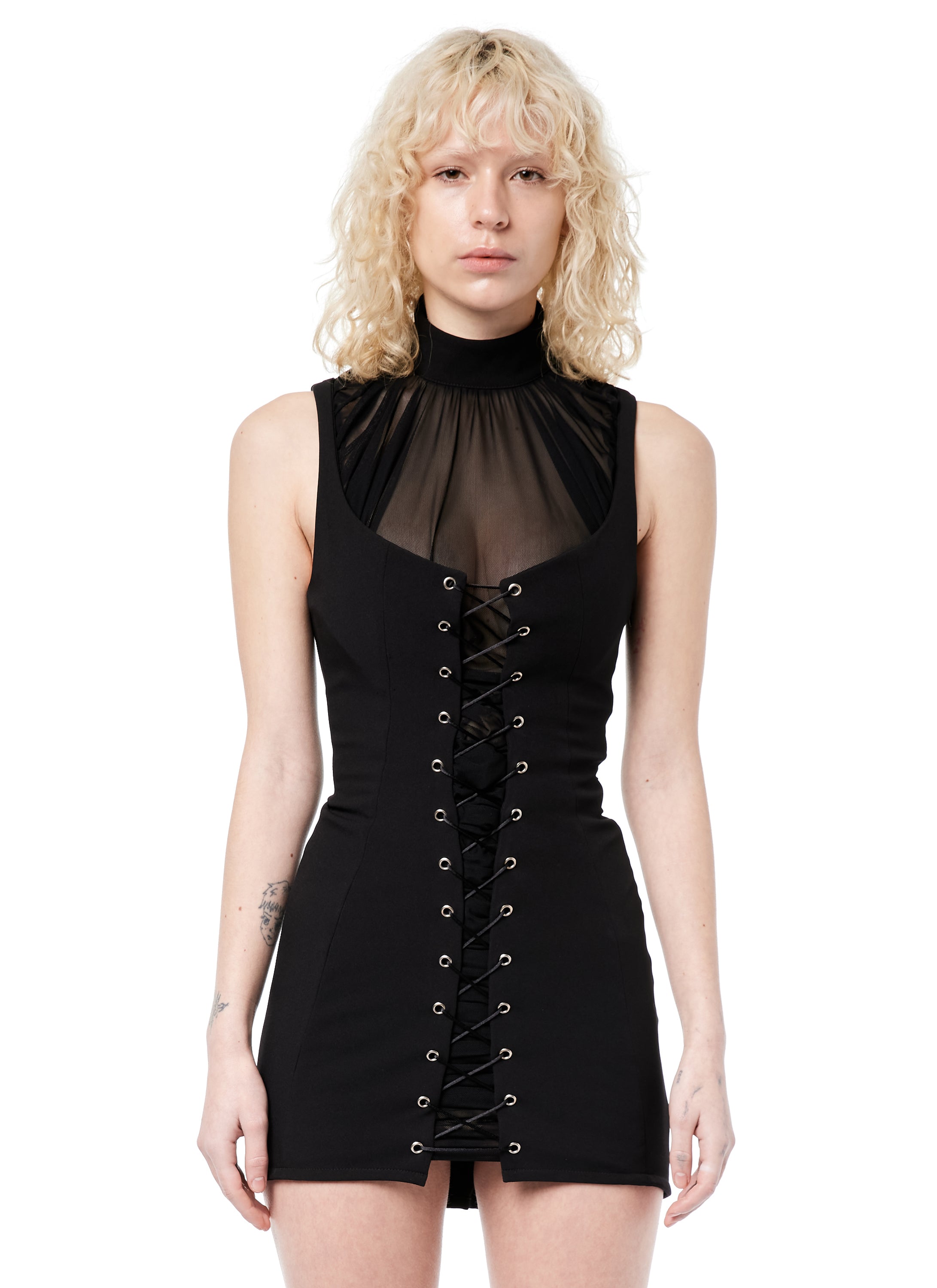 CORSET STRETCH MINI DRESS