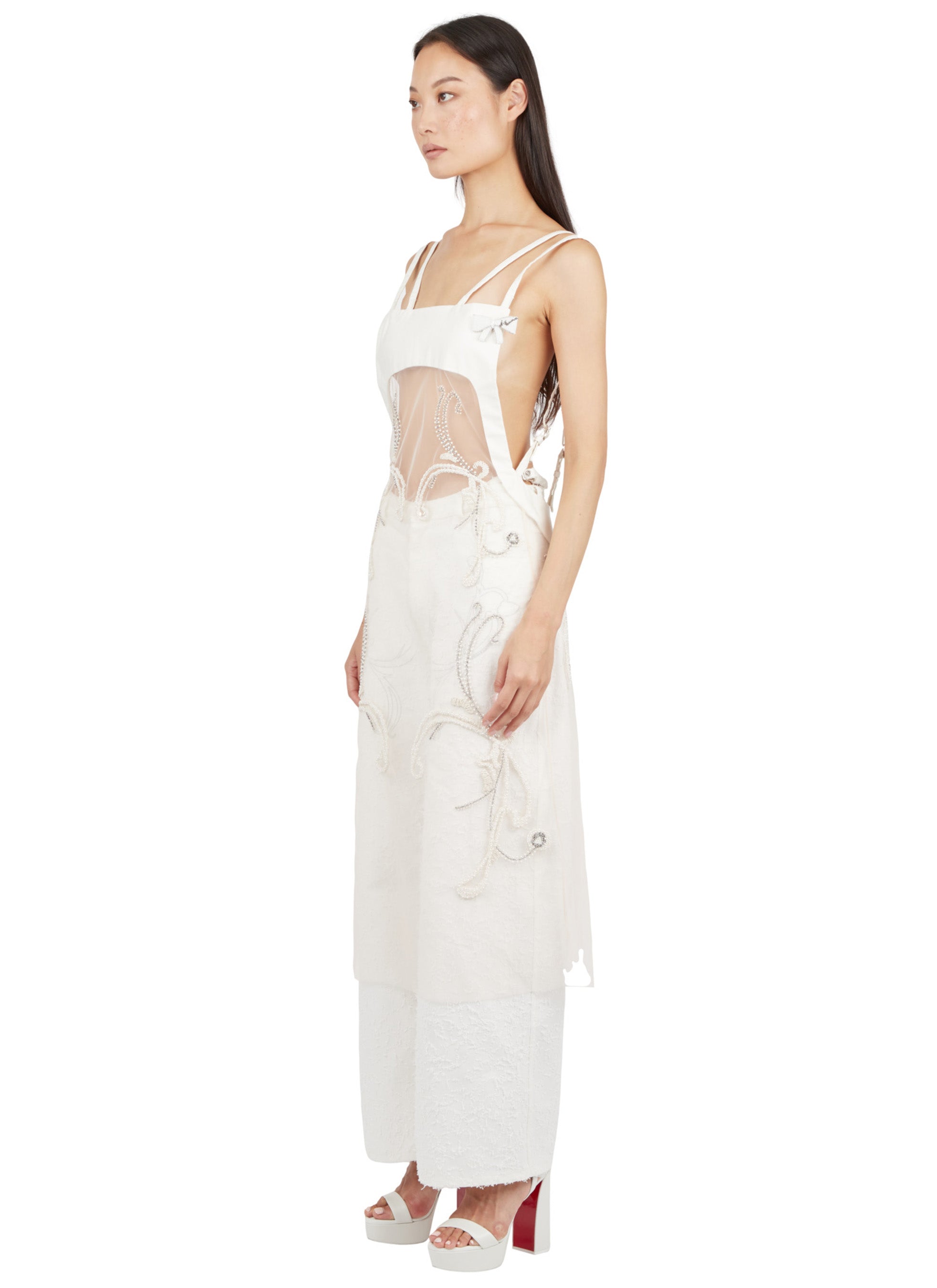 TABLIER HAND EMBROIDERED DRESS