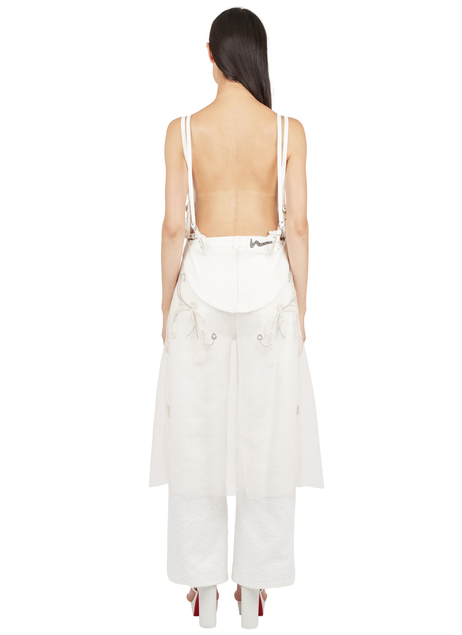 TABLIER HAND EMBROIDERED DRESS