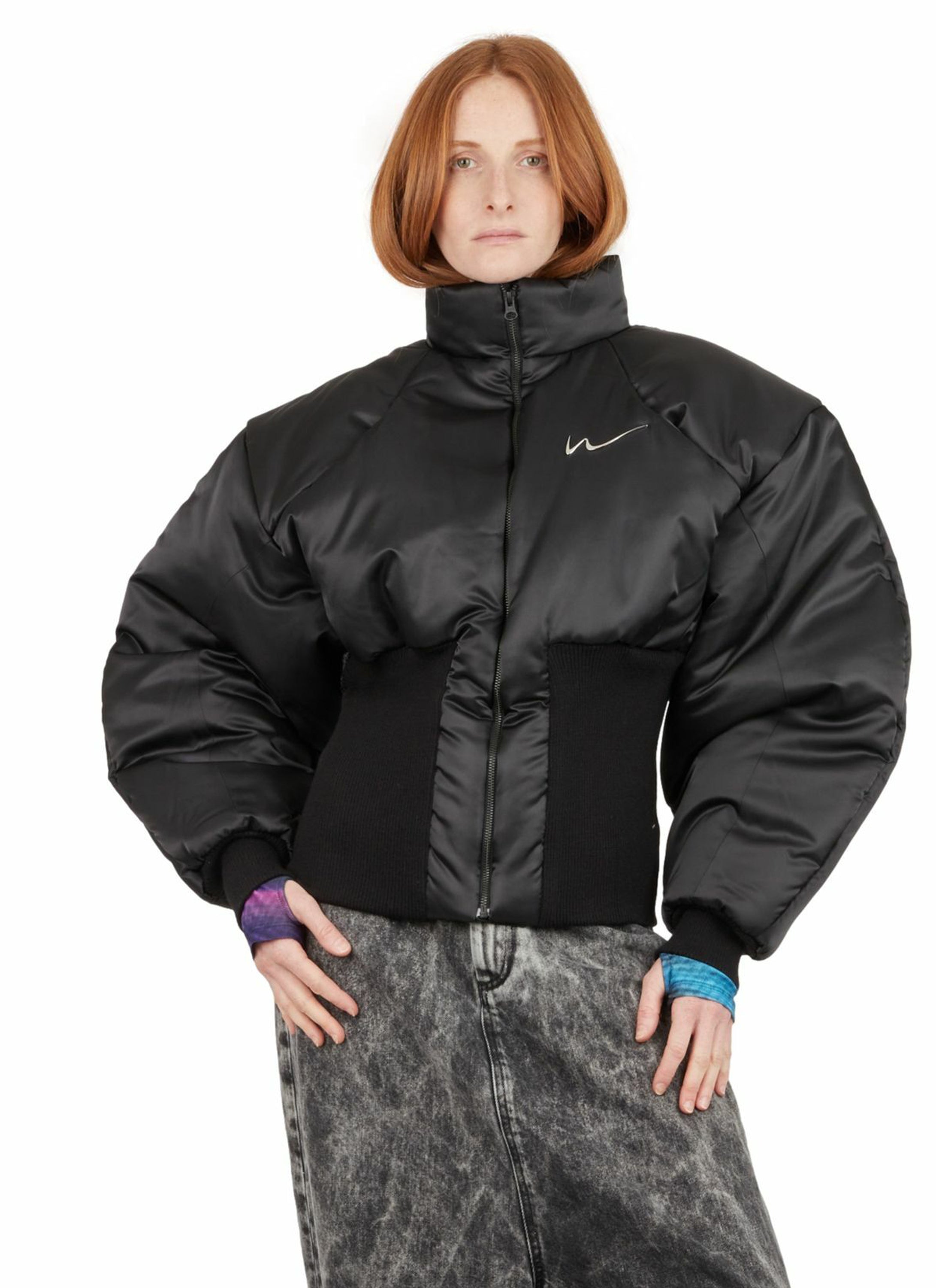 PUFFER CROPPED BOMBER