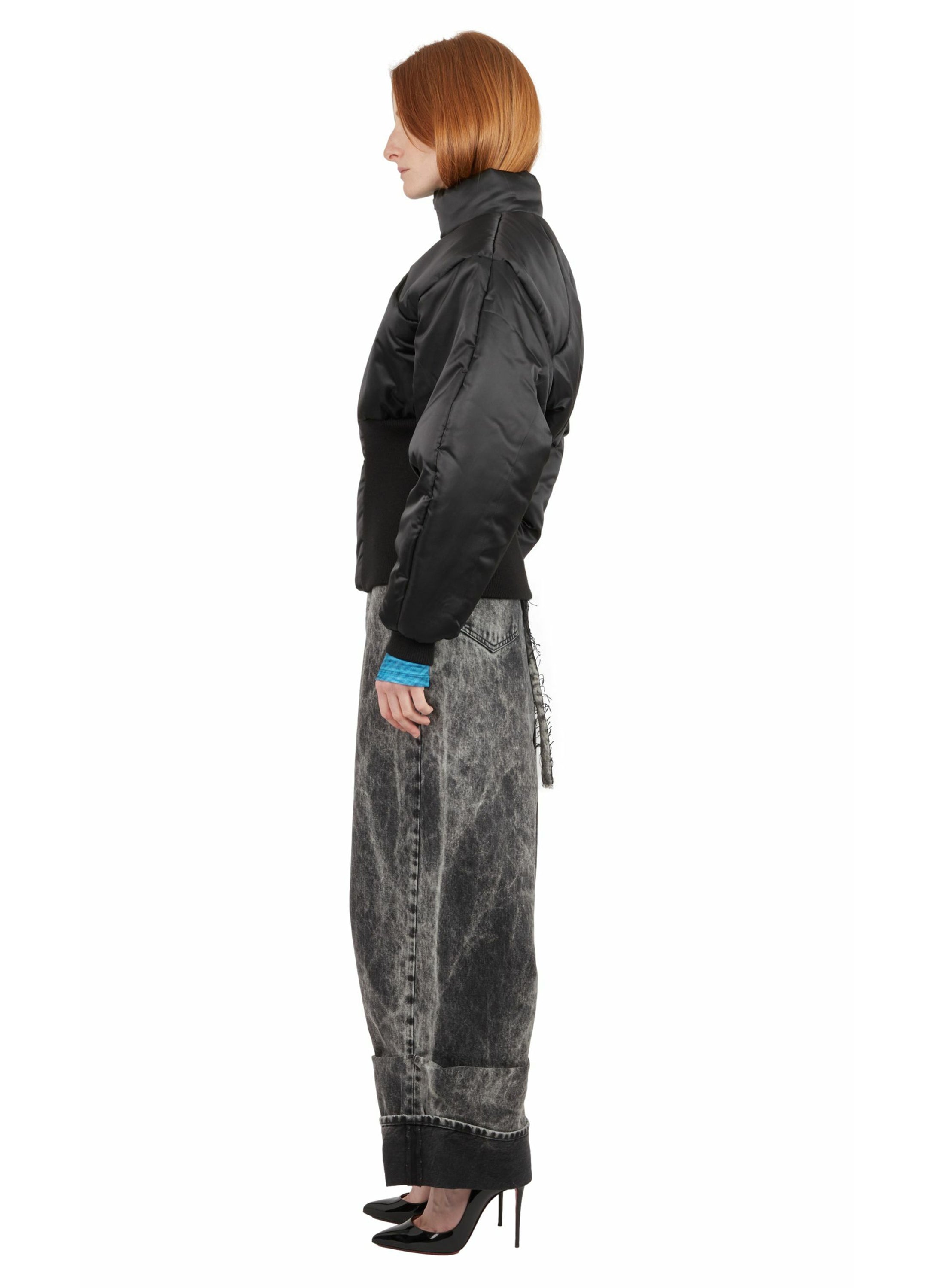 PUFFER CROPPED BOMBER