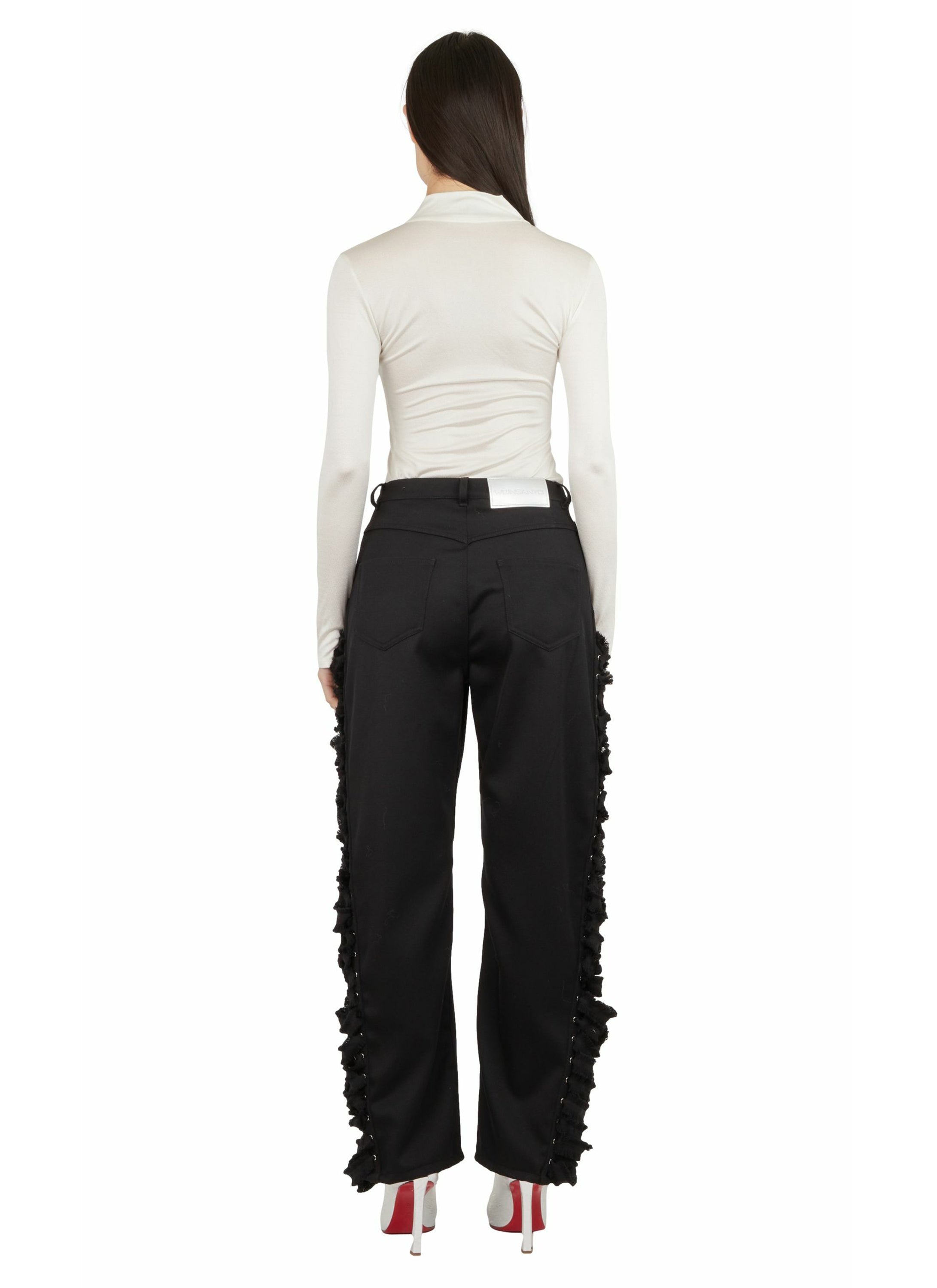 REGULAR PANT WITH LACES