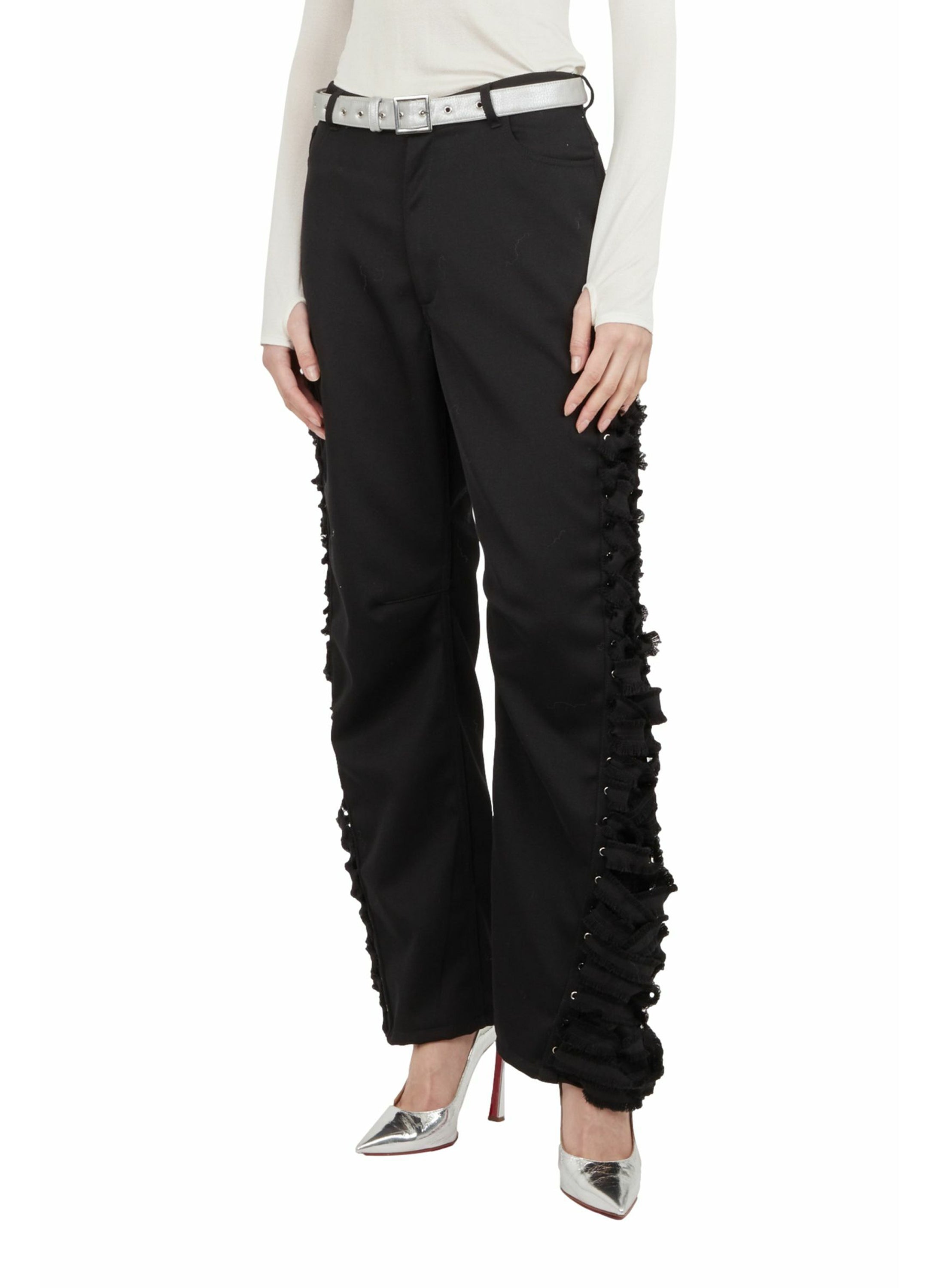 REGULAR PANT WITH LACES