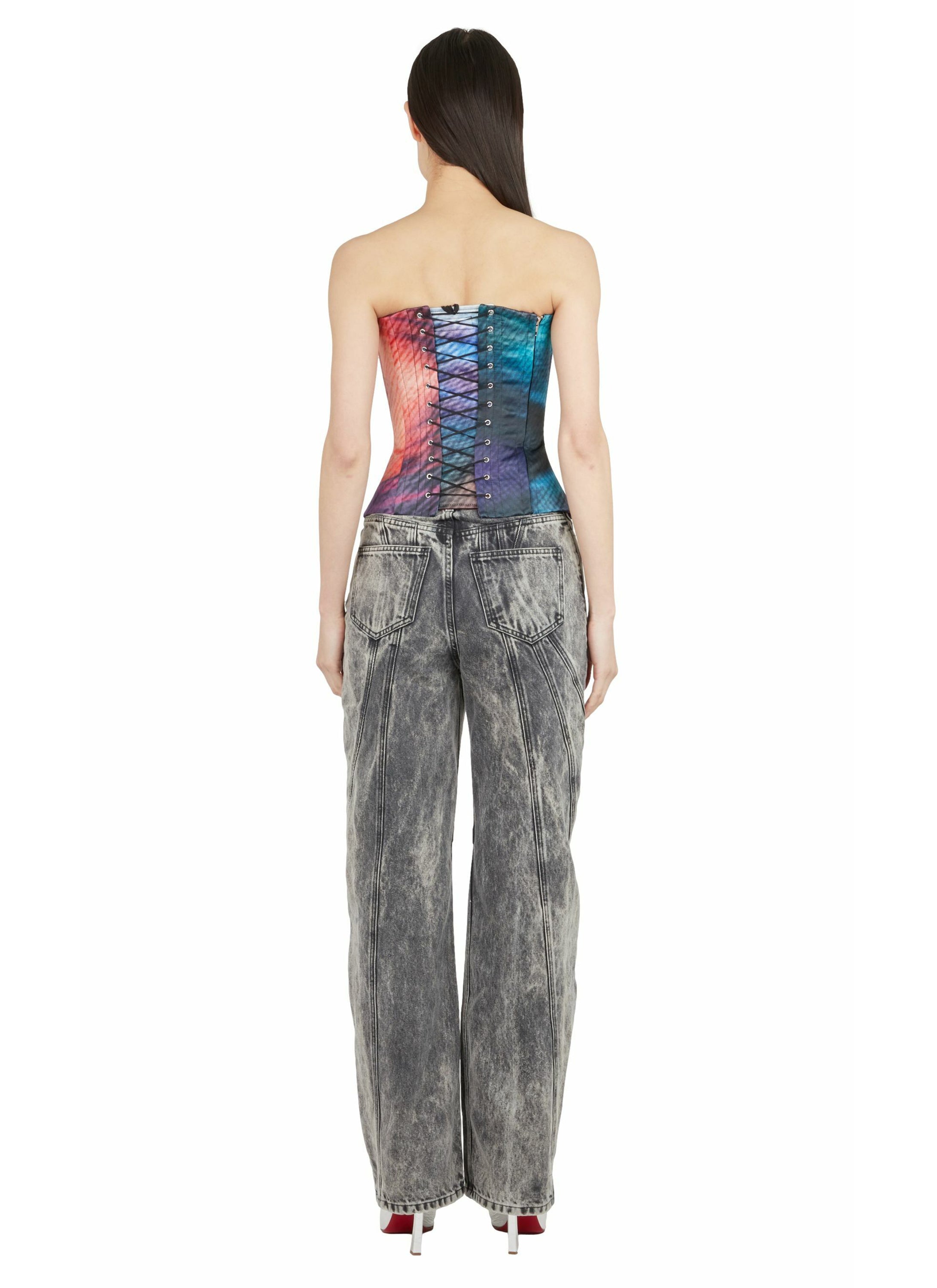 WAIST PRINTED CORSET