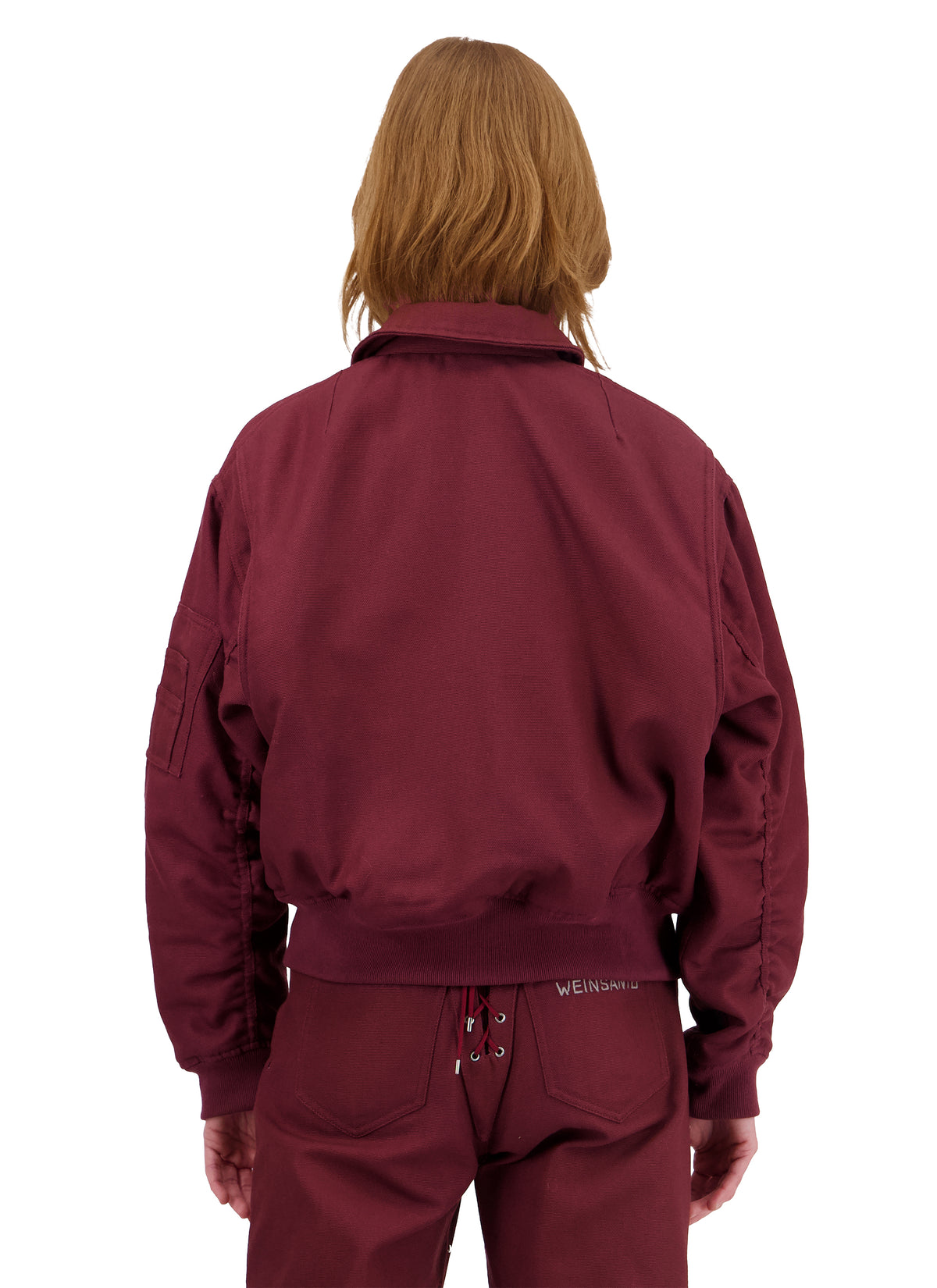 DENIM FLYING BOMBER JACKET