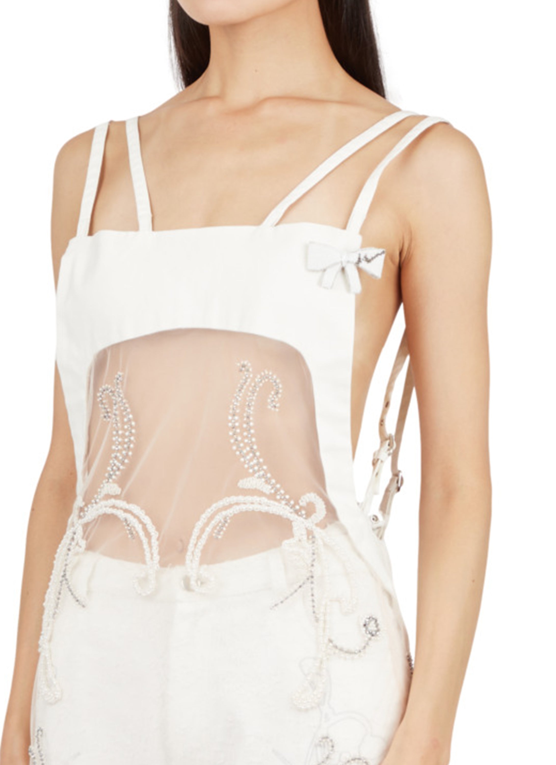 TABLIER HAND EMBROIDERED DRESS